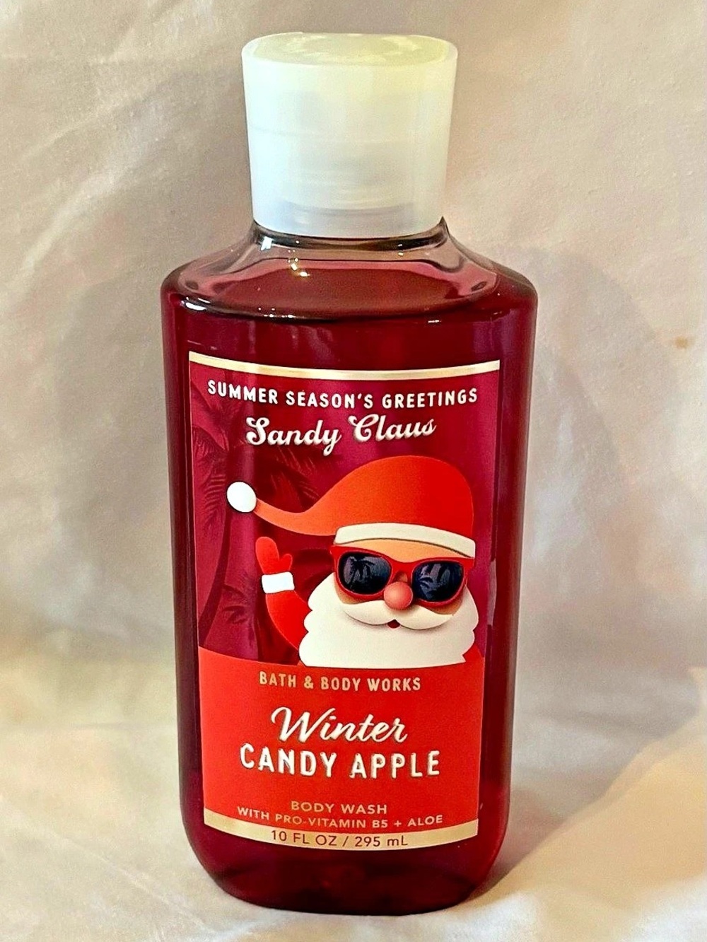 BATH & BODY WORKS - Winter Candy Apple - 10 Oz Body Wash NEW